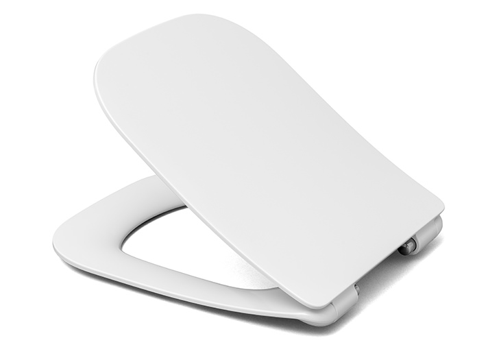 Half-open SANTORIN toilet seat model