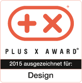 Récompense du PLUS X Award pour son design intemporel. Les sièges de WC Hamberger Sanitary sont récompensés.