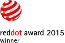 Auszeichnung Gewinner Reddot-Award 2015