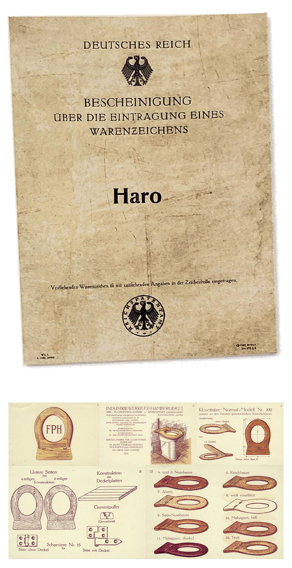 “Haro”品牌商标注册证书