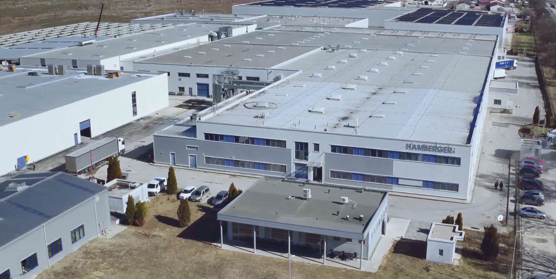 汉贝格洁具在保加利亚塞夫列沃的生产基地。