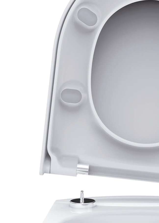 WC-Sitze einfach und schnell reinigen mit der TakeOff® Original Funktion.